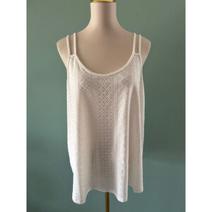 Women's Unbranded Tank Top XL White